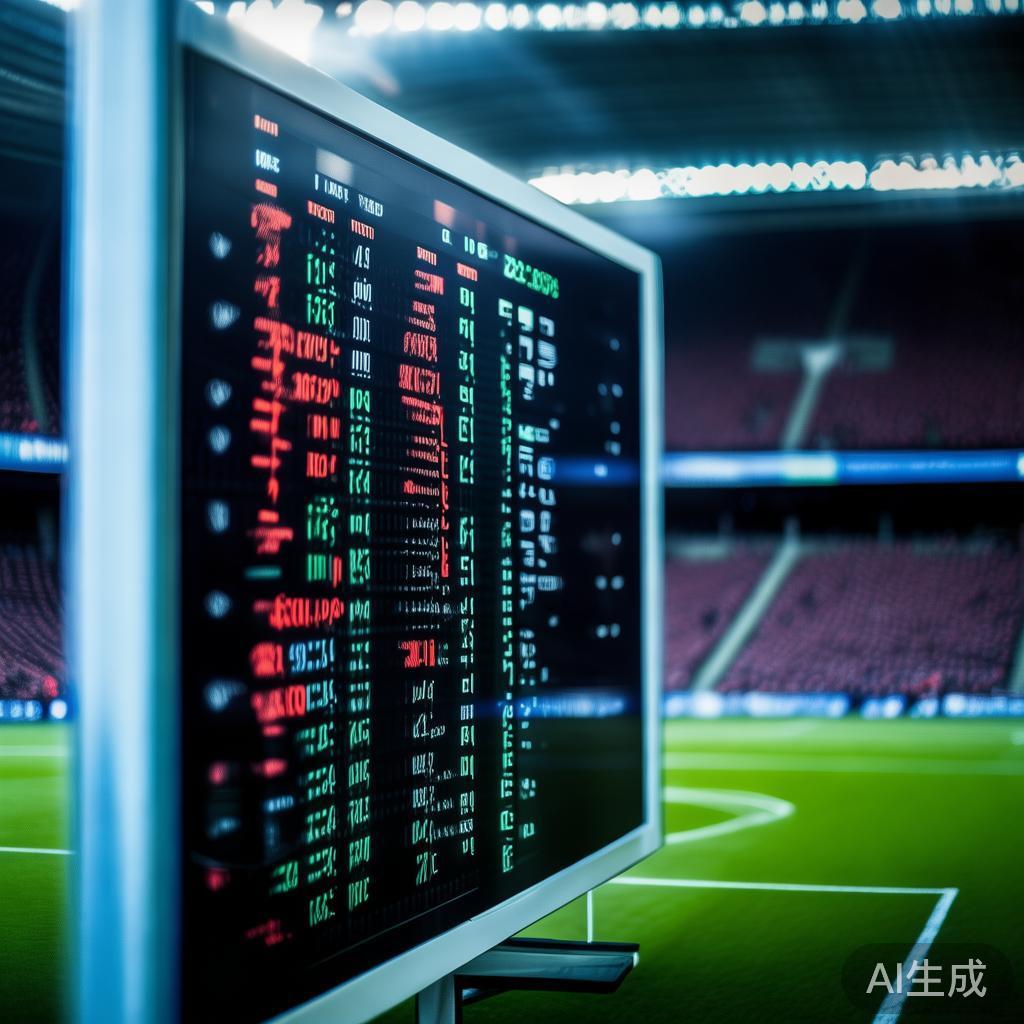 在足球等体育赛事中，外围盘口（也称为“菠菜盘”）体